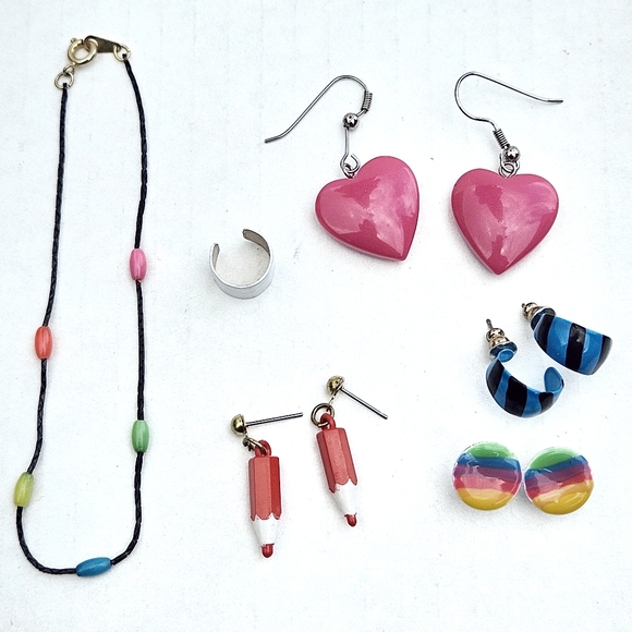 Vintage 80's Jewelry Bundle - Picture 2 of 15